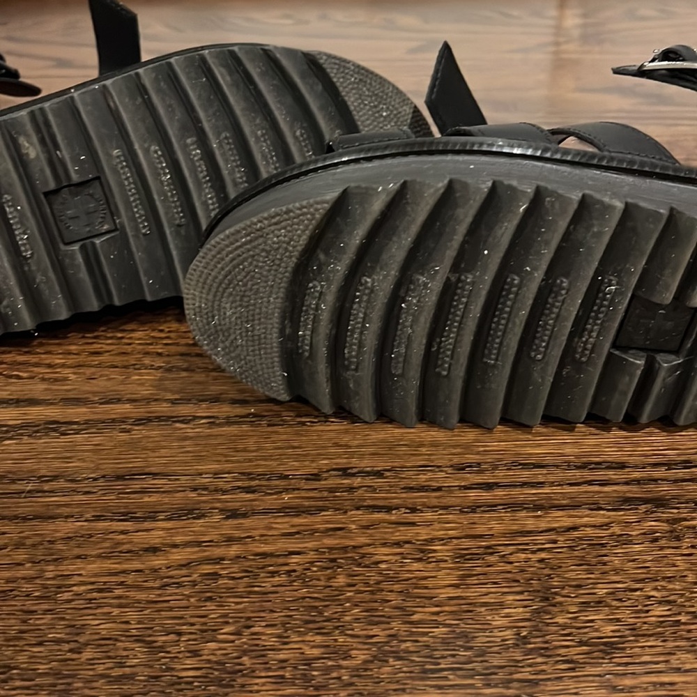 Dr Martens Blaire stewpot sandal in black 6 - Picture 13 of 16